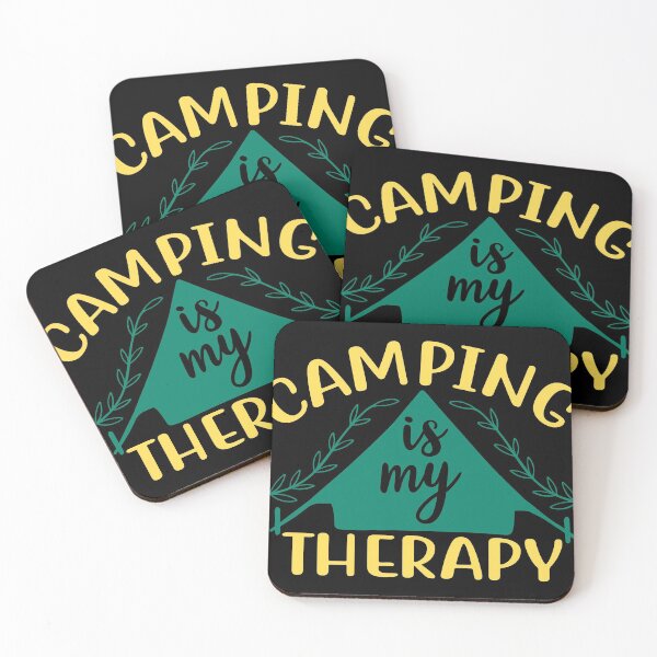 Item preview, Camping is my therapy designed and sold by medbdj.