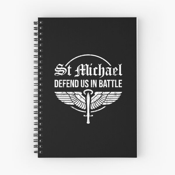 Item preview, Fun Catholic gifts - st michael archangel V4 | catholic gift shop and store for baptism, confirmation, first communion, wedding, ordination, seminarian, priest, nun, religious, deacon designed and sold by St Joseph Art.