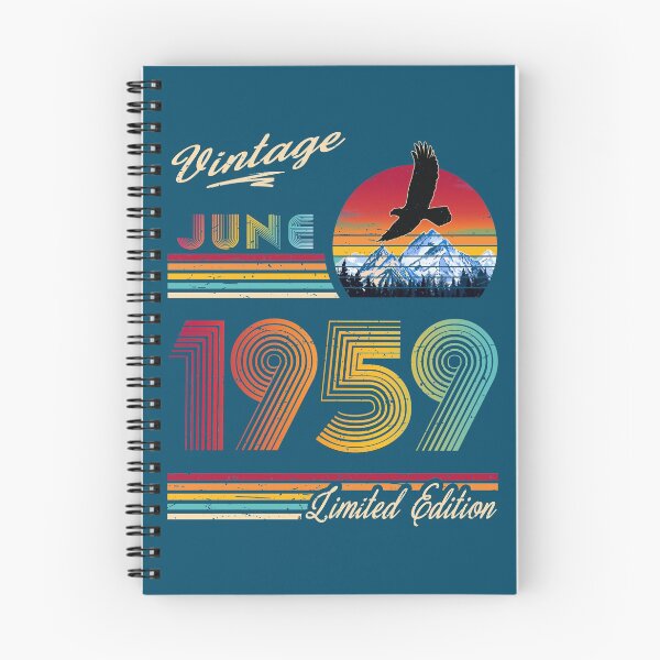 Item preview, June 1959 Birthday designed and sold by GreenSplash.