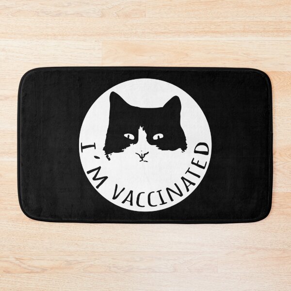 Item preview, Cat I am vaccinated designed and sold by ClumsyCat.
