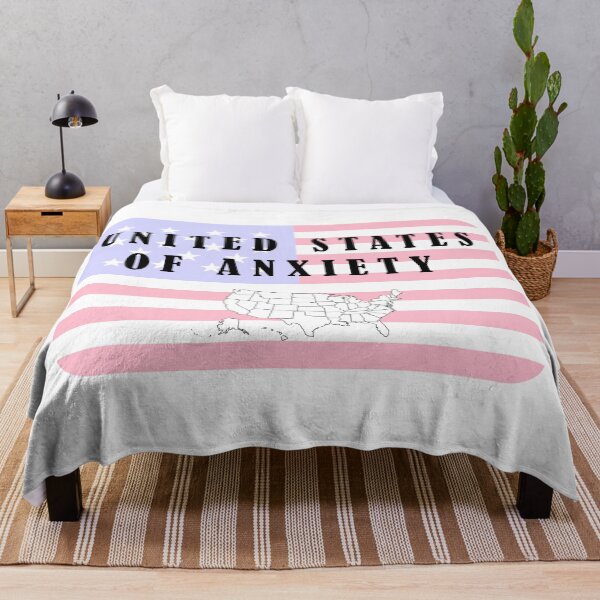 Item preview, United States of Anxiety designed and sold by BiancaEm.