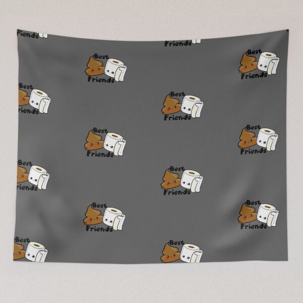 Item preview, Poop & tp best friends designed and sold by TwztdTaco.