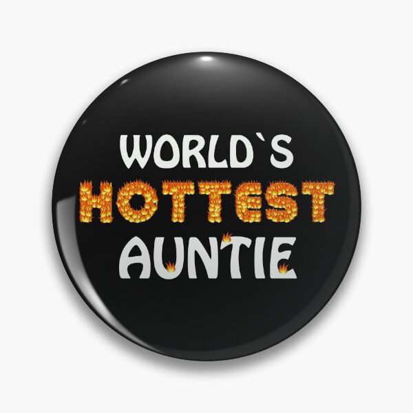 Item preview, Worlds Hottest Auntie Attractive Beautiful Hot Female Sis Aunt Gift designed and sold by TheAplus.