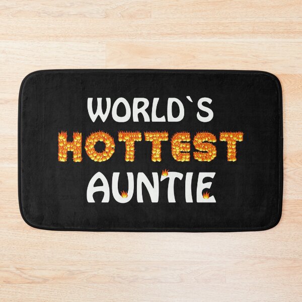 Item preview, Worlds Hottest Auntie Attractive Beautiful Hot Female Sis Aunt Gift designed and sold by TheAplus.