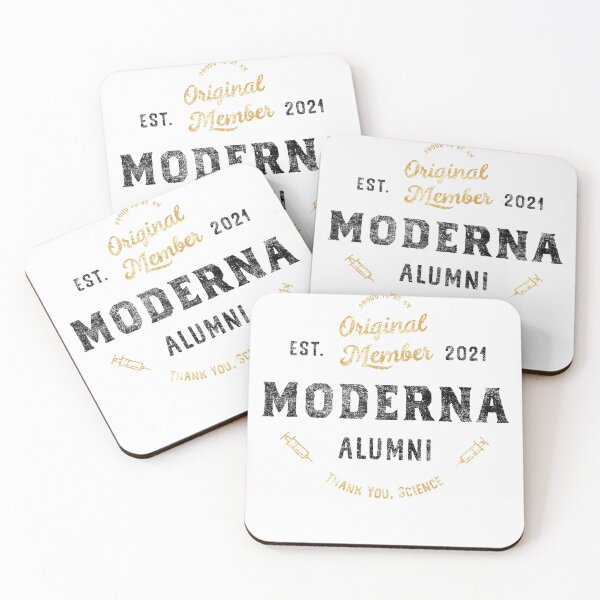 Item preview, Fully Vaccinated Moderna Alumni 2021 designed and sold by Teelightful.