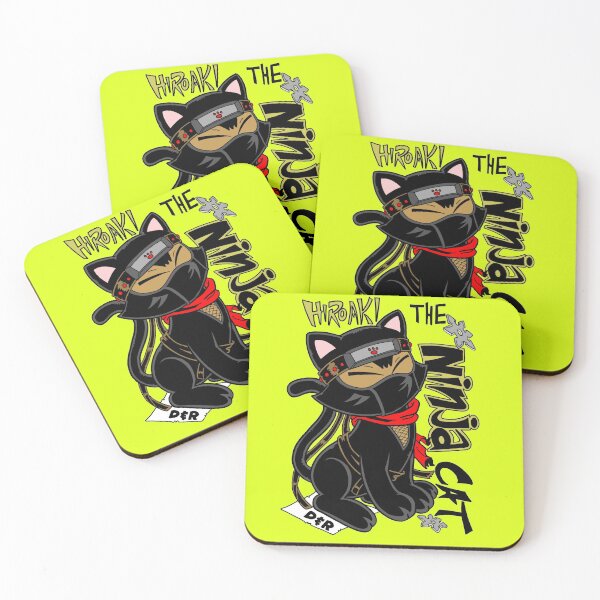 Item preview, THE NINJA CAT HIROAKI designed and sold by wacko41.