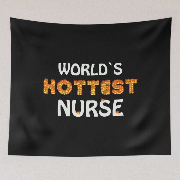 Item preview, Worlds Hottest Nurse Attractive Beautiful Hot Carer Nursey Gift designed and sold by TheAplus.