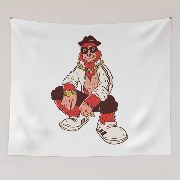 Item preview, Hip Hop Sasquatch designed and sold by Hoiho Adventure Shirts.