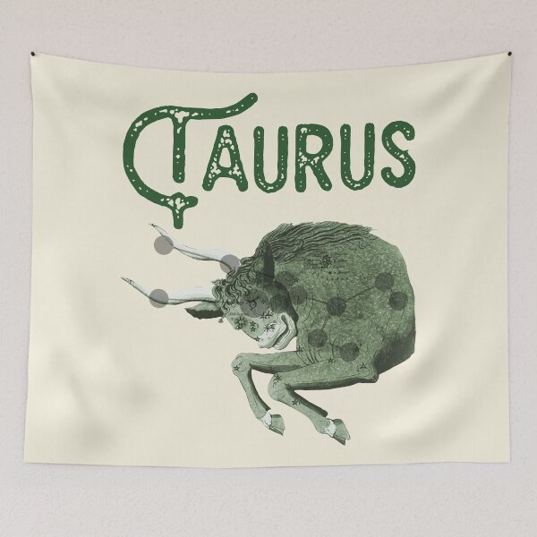 Item preview, Taurus ))(( Astrological Sign Zodiac Constellation Design designed and sold by acquiesce13.