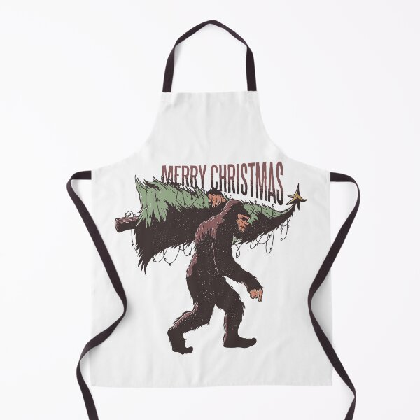 Item preview, Christmas Sasquatch designed and sold by Hoiho Adventure Shirts.