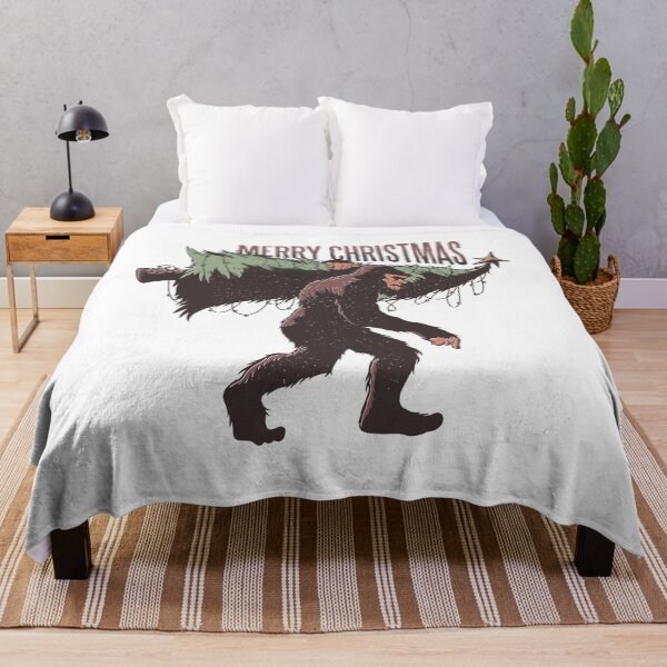 Item preview, Christmas Sasquatch designed and sold by Hoiho Adventure Shirts.