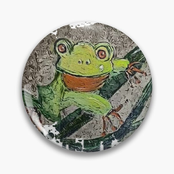 Item preview, Leafing Lounging Leaping Frog designed and sold by EloiseArt.
