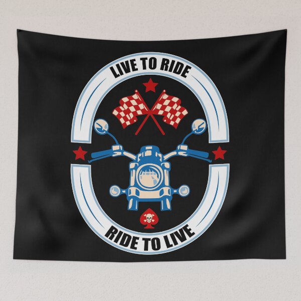 Item preview, Live to ride ride to live designed and sold by Desibeau.