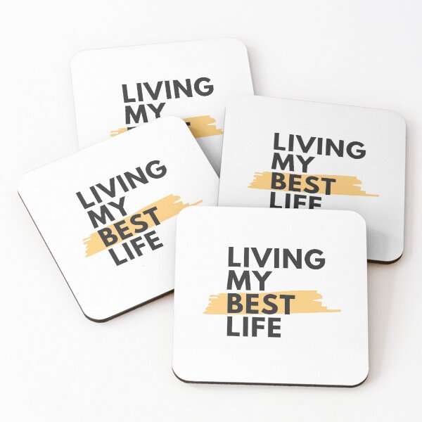 Item preview, Living my best life designed and sold by Aura __Print.