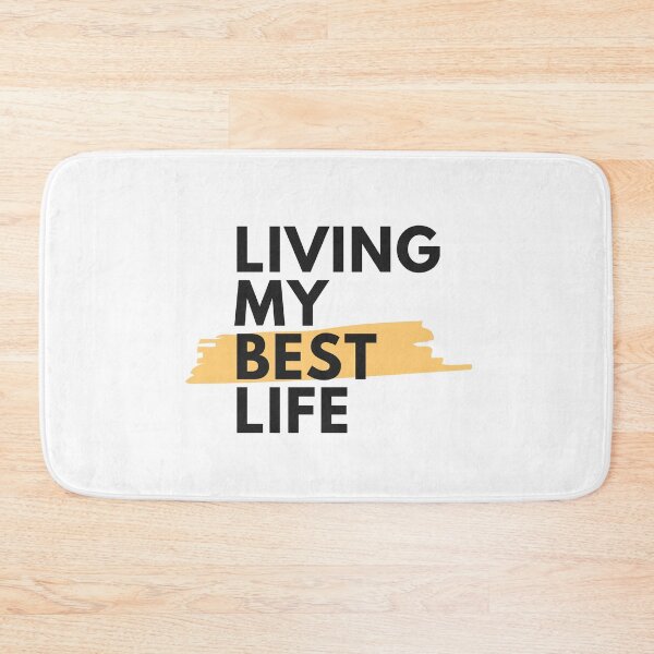 Item preview, Living my best life designed and sold by Aura __Print.