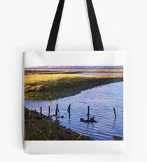 Hayling Oyster Beds Tote Bag