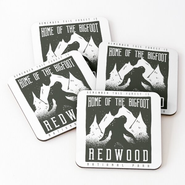 Item preview, Redwood National Park Home of the Bigfoot designed and sold by Hoiho Adventure Shirts.