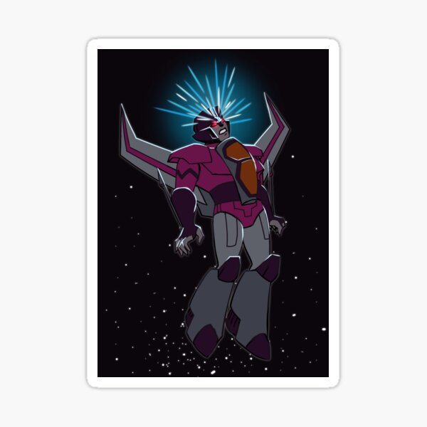 Vista previa del artículo con la obra «Transformers animados tfa Starscream», diseñado y vendido por Jedijuana.