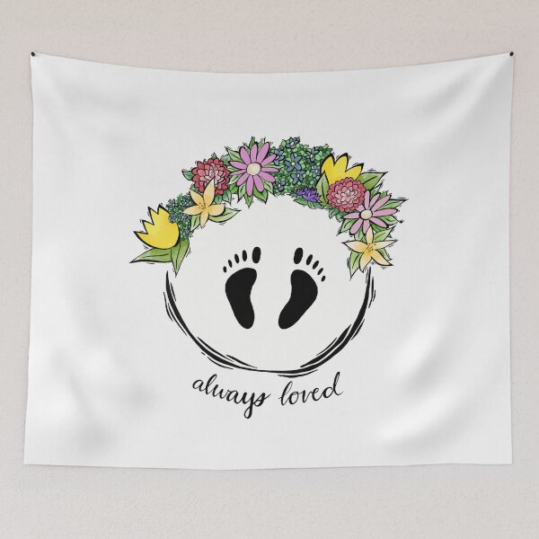 Item preview, Always Loved Baby Feet designed and sold by PricklyPearfect.