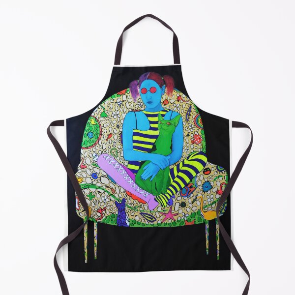 Item preview, Cat, Osy Milian, tattooed chair, colorful, teen girl, owo, Backroom Art designed and sold by The Sr Corchea Backroom Art.