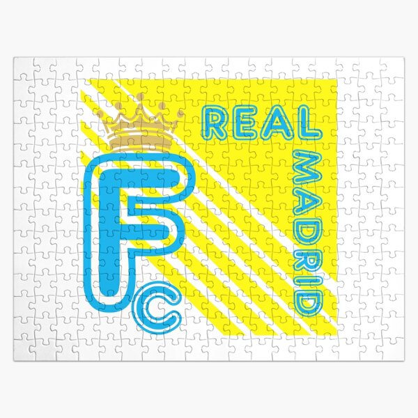 Export WOODEN] Jigsaw real madrid cf logo puzzle, 300-500 pieces jigsaw  puzzle FJ14