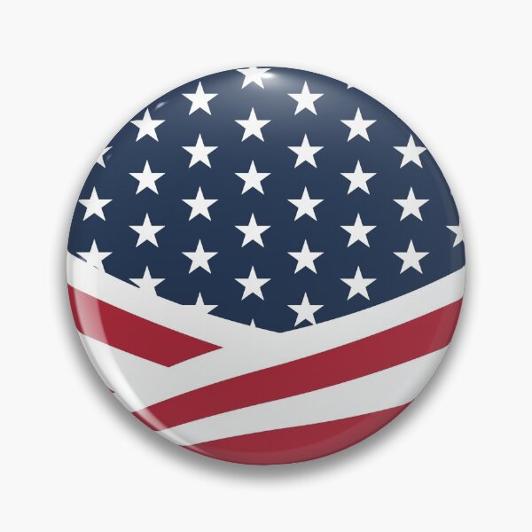 Item preview, American Flag Wrap Around Pattern Print designed and sold by ClaudiaFlores.
