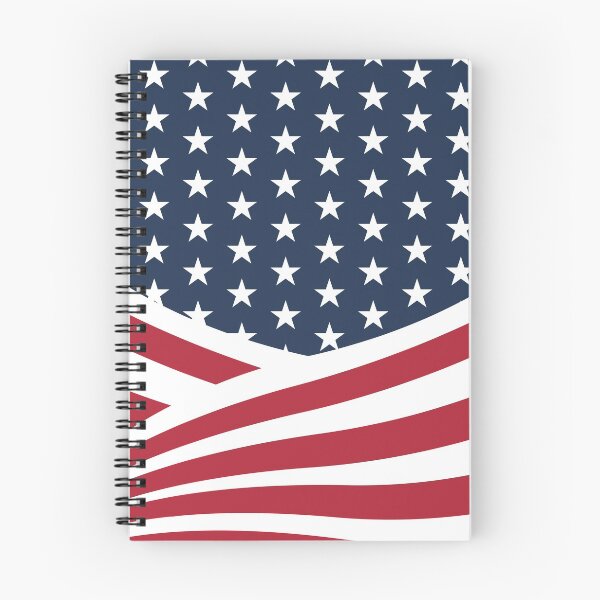 Item preview, American Flag Wrap Around Pattern Print designed and sold by ClaudiaFlores.