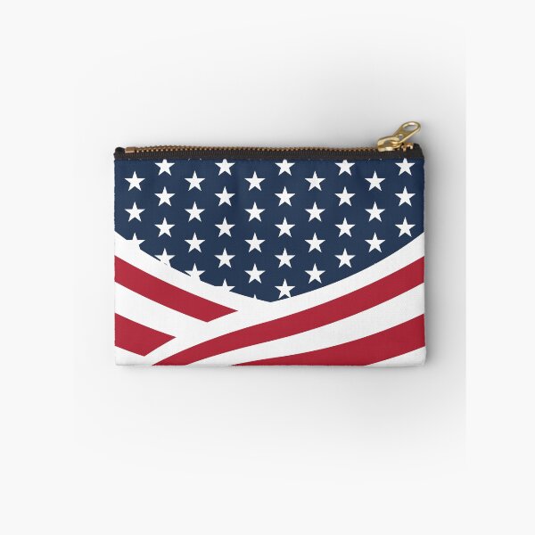 Item preview, American Flag Wrap Around Pattern Print designed and sold by ClaudiaFlores.