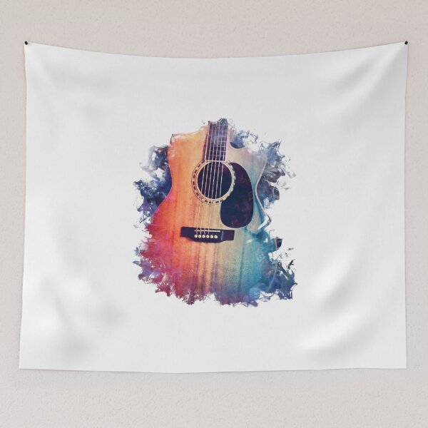 Item preview, Acoustic guitar guitar acoustic guitar music designed and sold by BullDesignsShop.
