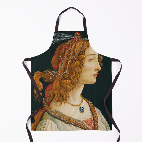 Item preview, Idealized Portrait of A Lady (Portrait of Simonetta Vespucci), by Sandro Botticelli. designed and sold by Historical Paintings.