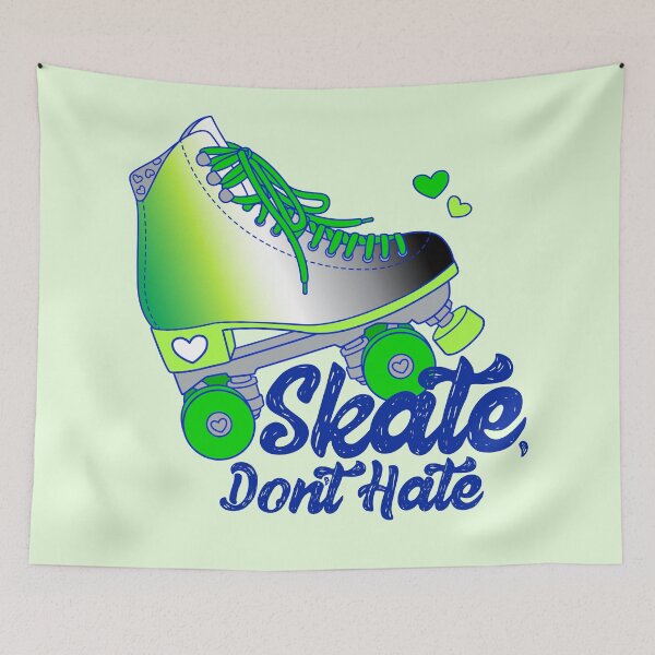 Item preview, Skate Don't Hate - Aromantic - Large designed and sold by Alexa Martin.