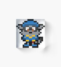 Pixel Sly Cooper Acrylic Block