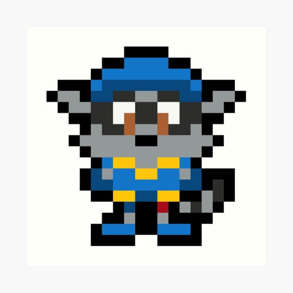 Sly Cooper Wood Print by White Ian - Pixels