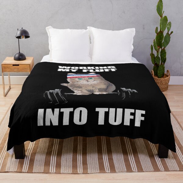 Item preview, CAT WORKING MY FLUFF INTO TUFF designed and sold by Emanuel48473.