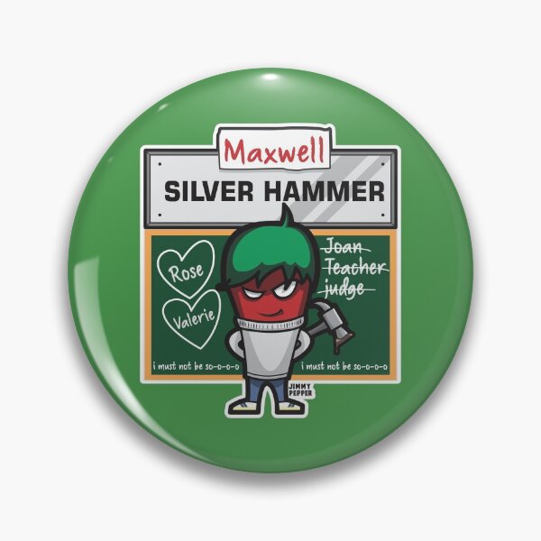 Item preview, Maxwell Silver Hammer designed and sold by VITROLA CARTOON Studio.