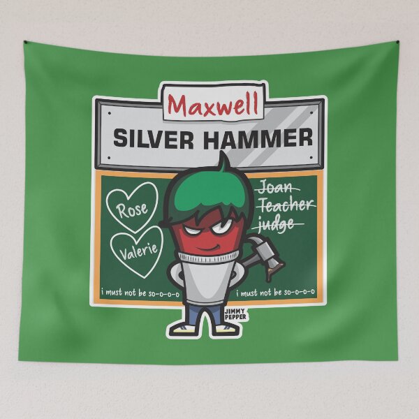 Item preview, Maxwell Silver Hammer designed and sold by VITROLA CARTOON Studio.