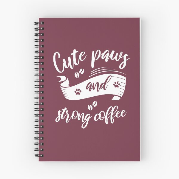 Item preview, Cute Paws and Strong Coffee designed and sold by Ensjodesigns.