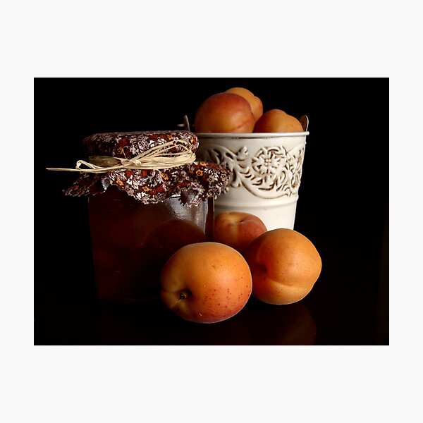 Item preview, Apricot Jam Still Life designed and sold by Martie Venter.