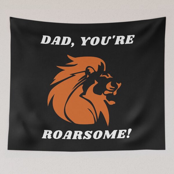 Item preview, Dad, you're roarsome designed and sold by Safricdietz.