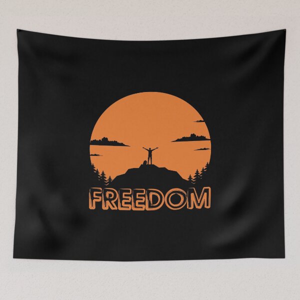 Item preview, Freedom Freedom Natur Nature Berge Mountains designed and sold by BullDesignsShop.