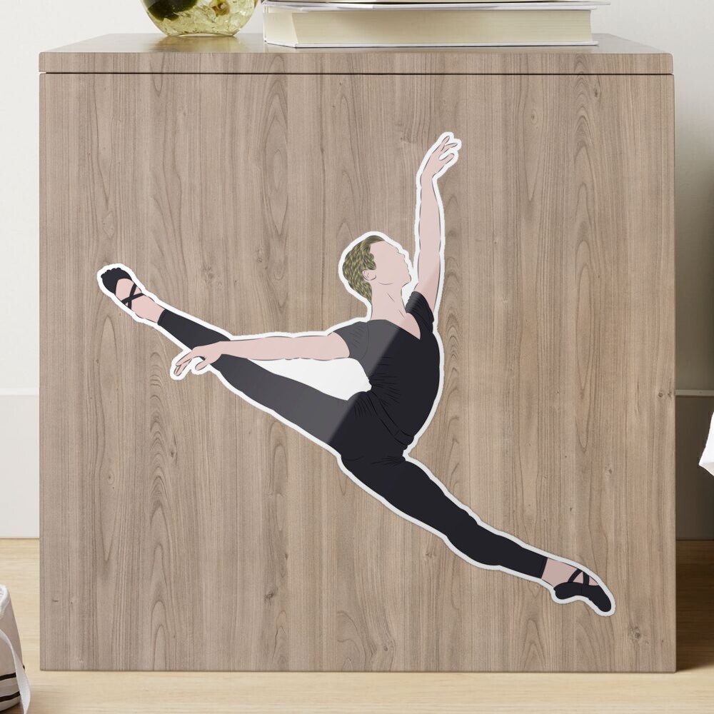 Ballet danseurs fille Stickers muraux bricolage Pi – Grandado