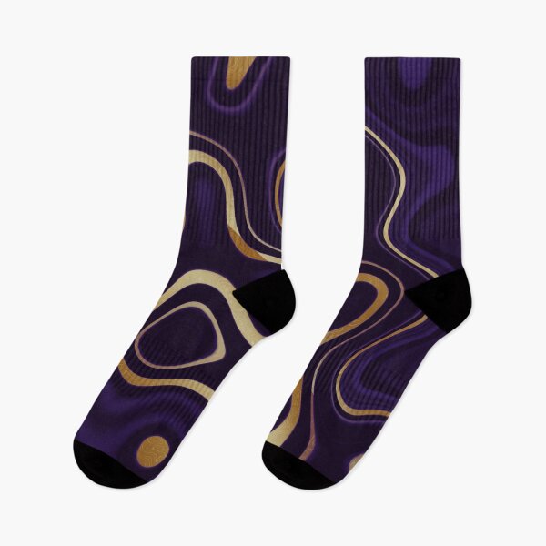 Item preview, Golden river Violet Silk designed and sold by Thecolorschemer.