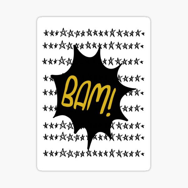 BAM! Sticker
