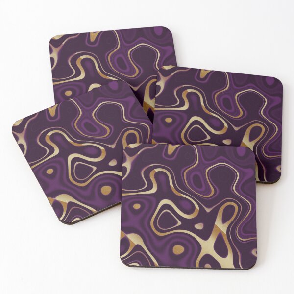 Item preview, Golden river Magenta Silk designed and sold by Thecolorschemer.