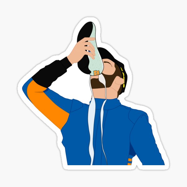 Daniel Ricciardo Shoey 2021 Sticker