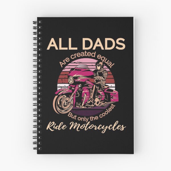 Item preview, All dads are created equal, but only the coolest, rider, biker dad, touring motorcycle, designed and sold by Lekrock.