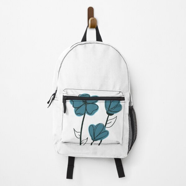 Item preview, Cyan Flowers designed and sold by JustOtherStuff.
