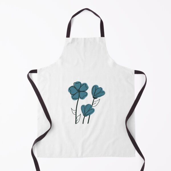 Item preview, Cyan Flowers  designed and sold by JustOtherStuff.