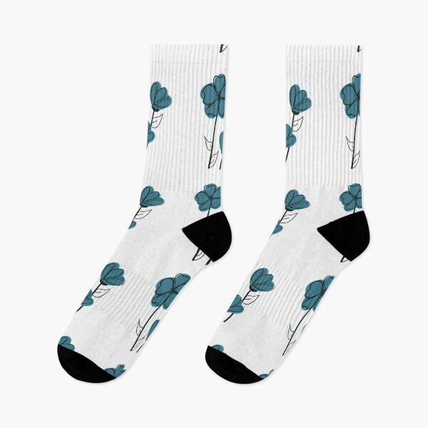 Item preview, Cyan Flowers  designed and sold by JustOtherStuff.