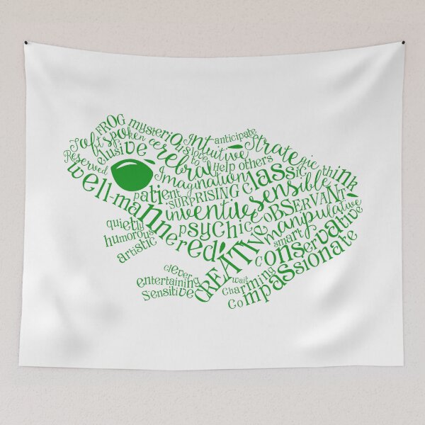 Item preview, Green Frog Spirit Animal designed and sold by kjeppson.